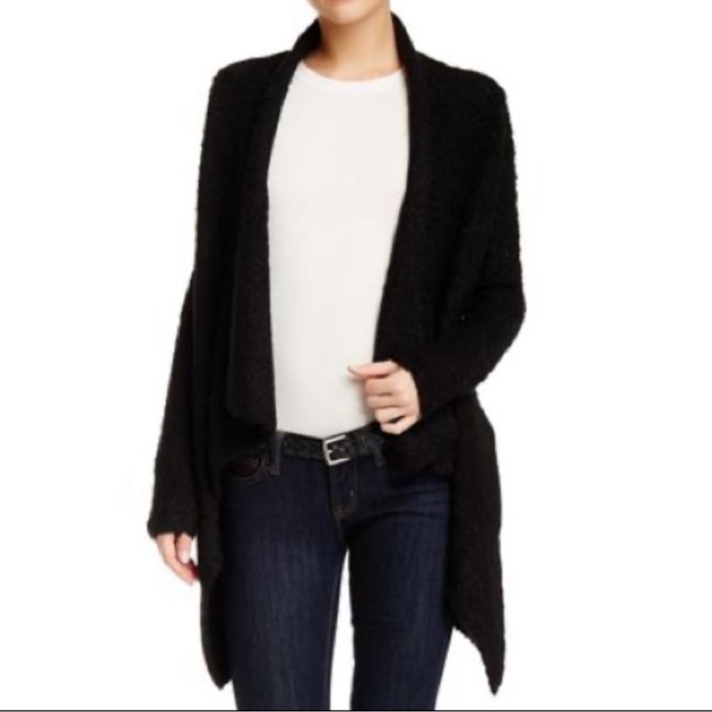 - Joie Draped Boucle fuzzy teddy Cardigan. XS